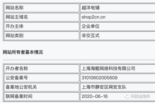 洋碼頭戰略注資越洋電鋪，持股20%加碼跨境網絡技術咨詢